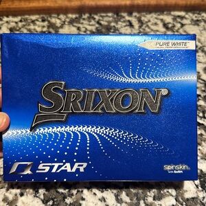 *NEW* SRIXON Q- STAR-  Pure White Golf Balls - 12 Balls Total